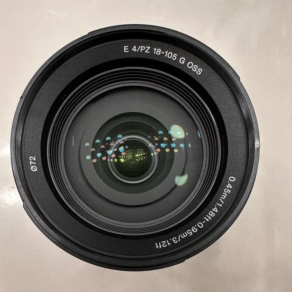 sony 18-105mm f/4 G master lens